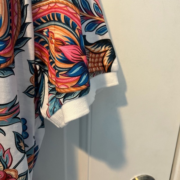 Hawaiian Shirt for Men – Floral Print – Size S – Casual Beach Button-Down – NWOT - Picture 8 of 10